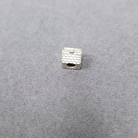 Authentic Pandora ALE Charm Silver Home Sweet Home- Retired Bracelet - Picture 2 of 2